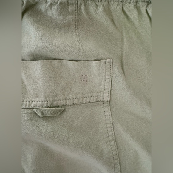 Anthropologie Pilcro Linen Beach Cargo Pants - Picture 15 of 17